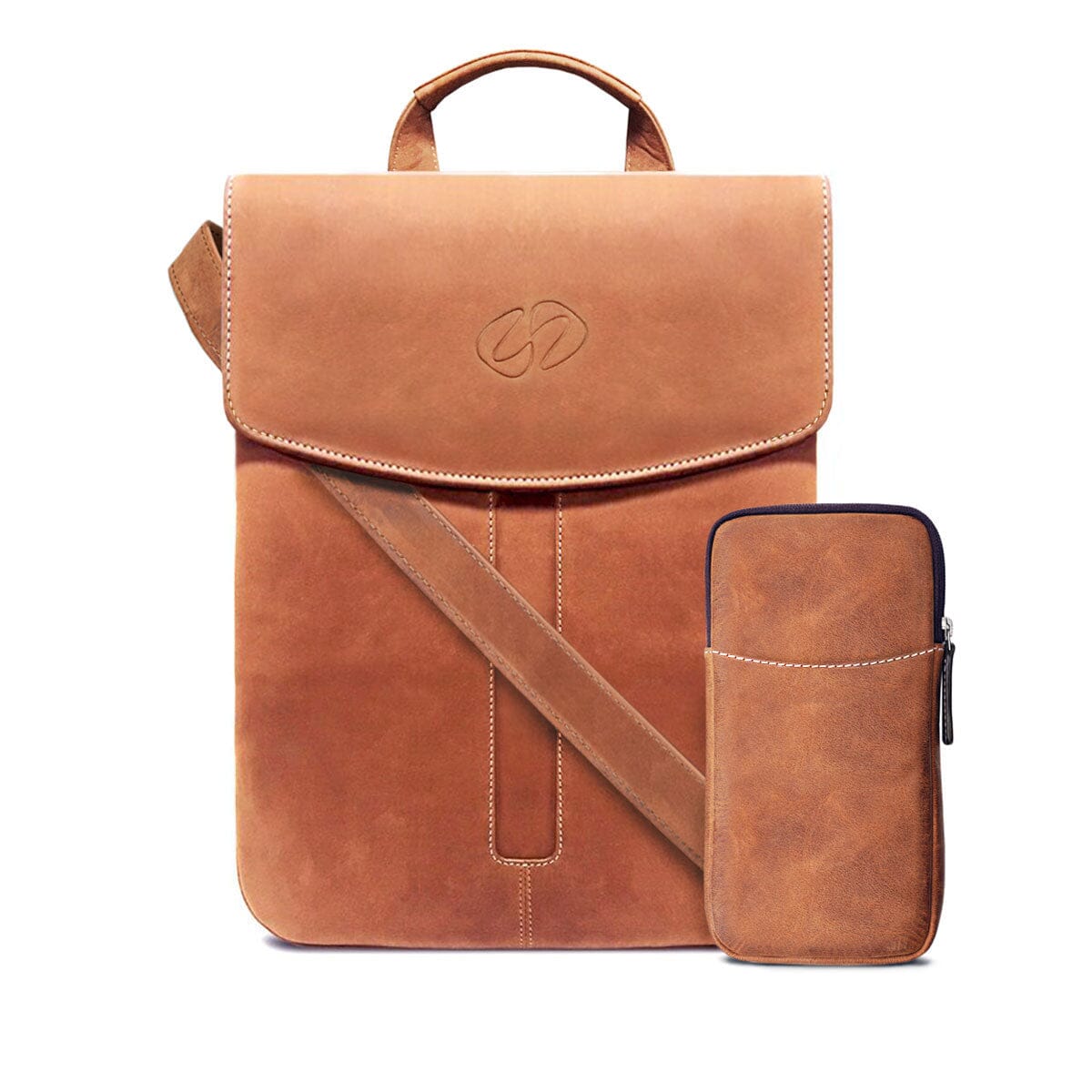 Crossbody Ipad Bag For Women Genuine Leather Brown Shoulder Purse Handmade  Sling | eBay