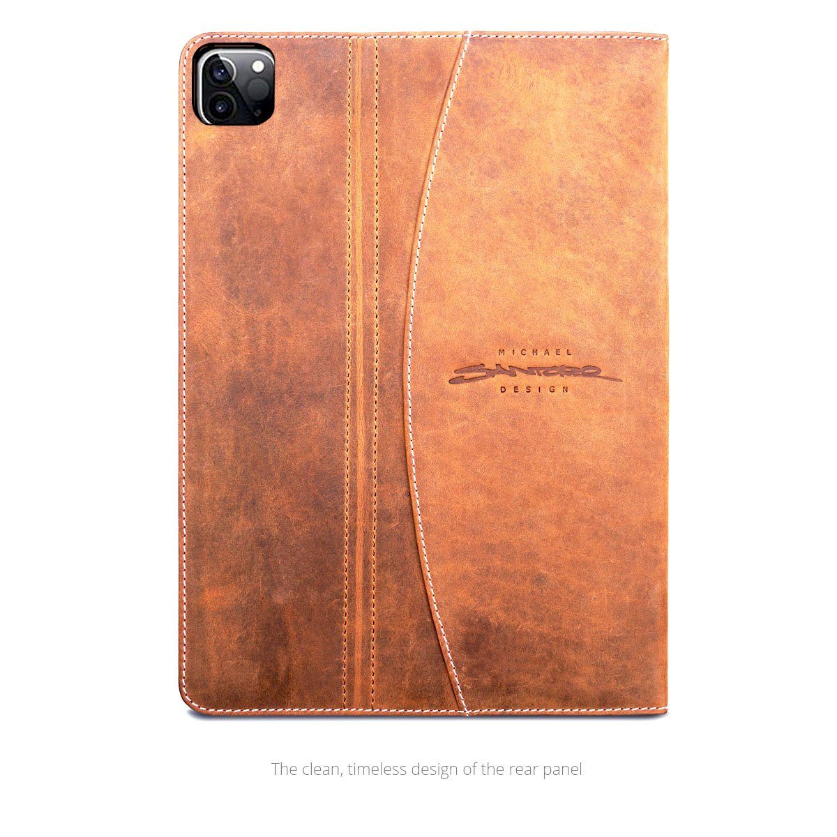MacCase Premium Leather Gen 5 iPad Pro 12.9 Folio Case - Vintage