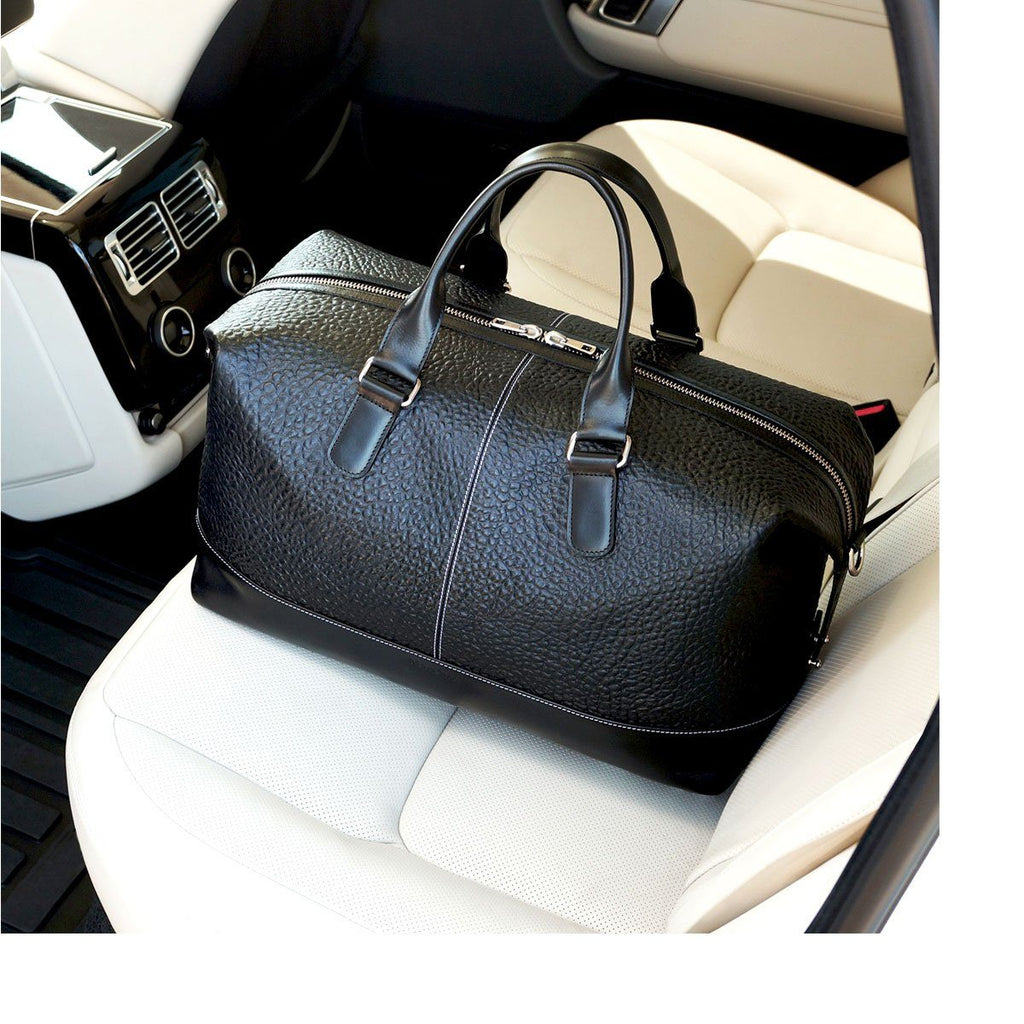 Luxury leather travel bag